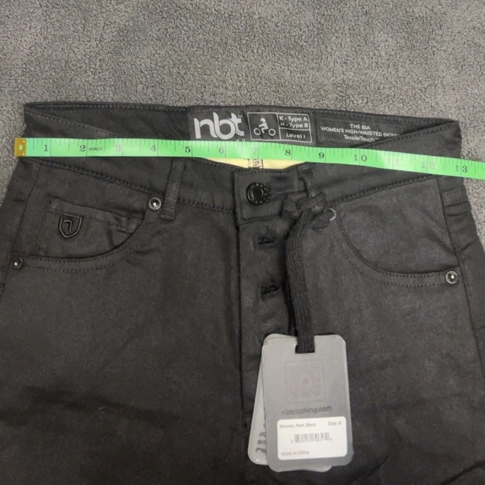 Women's High Rise Black Jeans